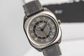 Hermès H08 SP1.741a W049431WW00 Black DLC Titanium Black Fabric Strap