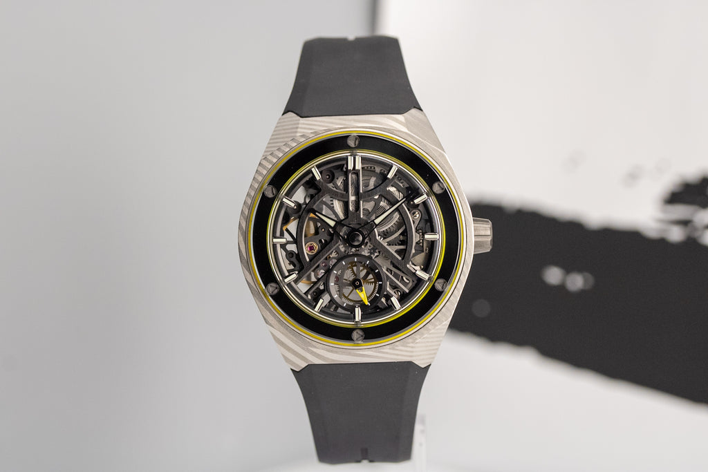 Zelos Artemis “Damascus” Limited Edition Skeletonized Swiss Marvin 700 40mm