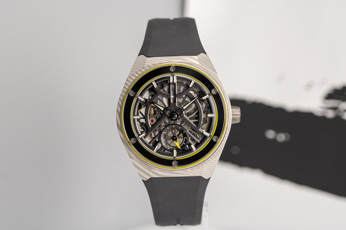 Zelos Artemis “Damascus” Limited Edition Skeletonized Swiss Marvin 700 40mm
