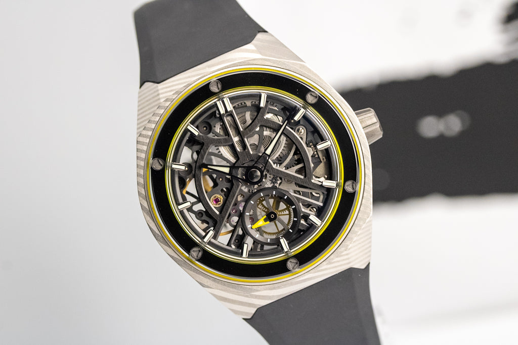 Zelos Artemis “Damascus” Limited Edition Skeletonized Swiss Marvin 700 40mm