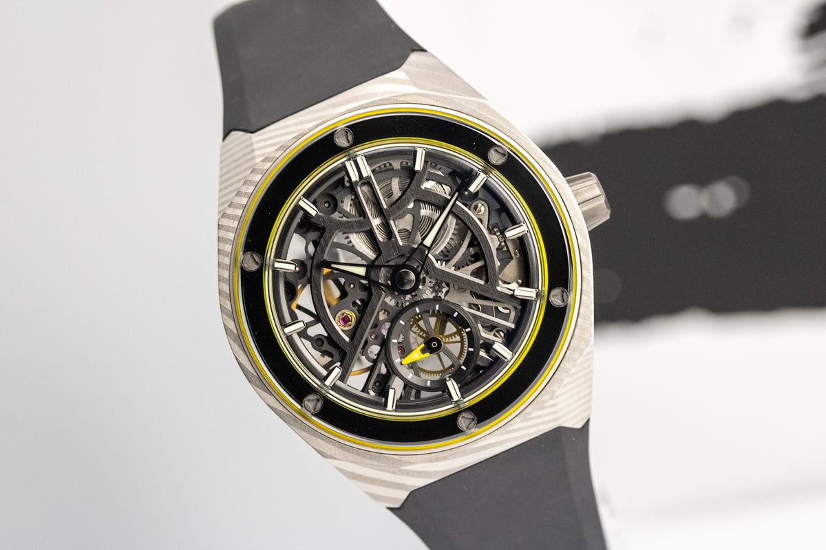 Zelos Artemis “Damascus” Limited Edition Skeletonized Swiss Marvin 700 40mm