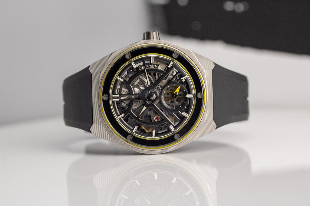 Zelos Artemis “Damascus” Limited Edition Skeletonized Swiss Marvin 700 40mm