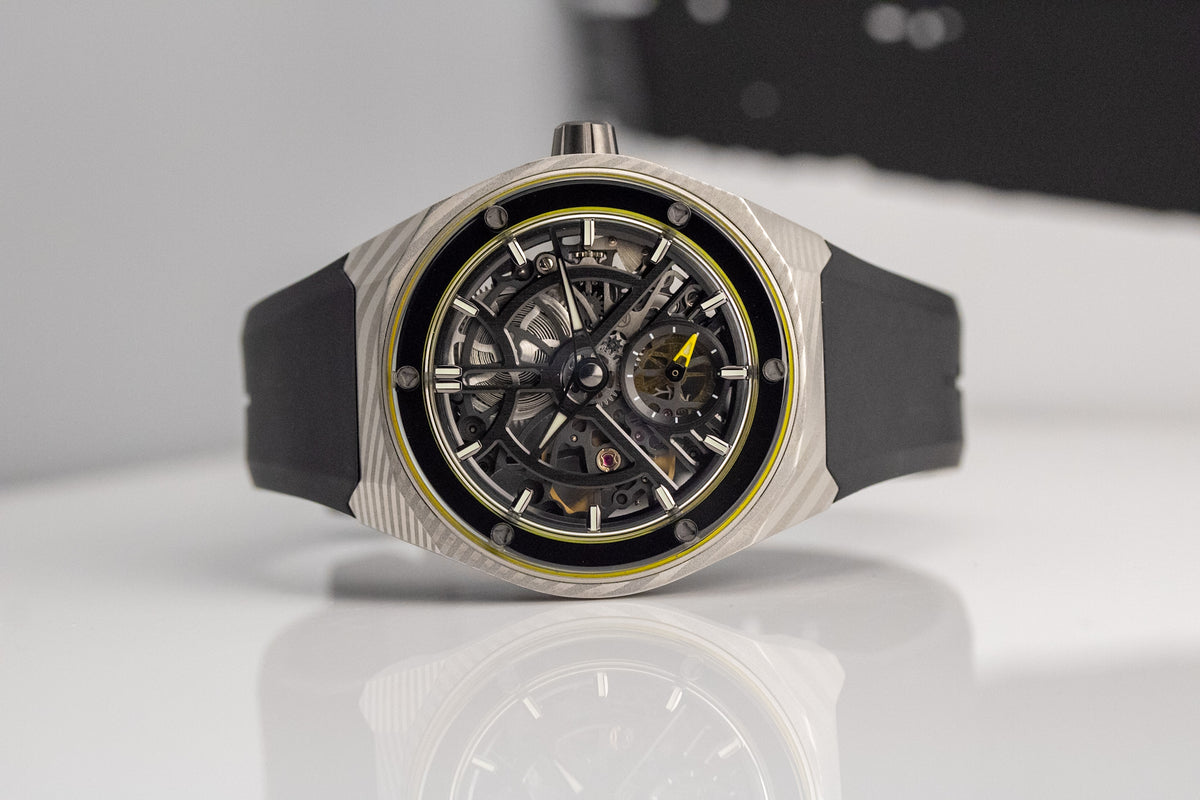 Zelos Artemis “Damascus” Limited Edition Skeletonized Swiss Marvin 700 40mm
