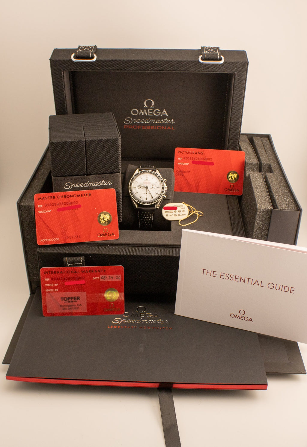 Omega Speedmaster Moonwatch Professional 310.32.42.50.04.002 White Dial 42mm