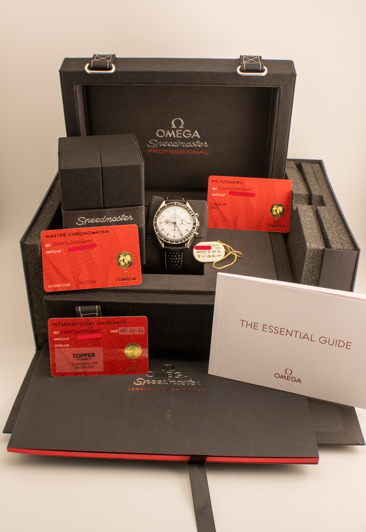 Omega Speedmaster Moonwatch Professional 310.32.42.50.04.002 White Dial 42mm