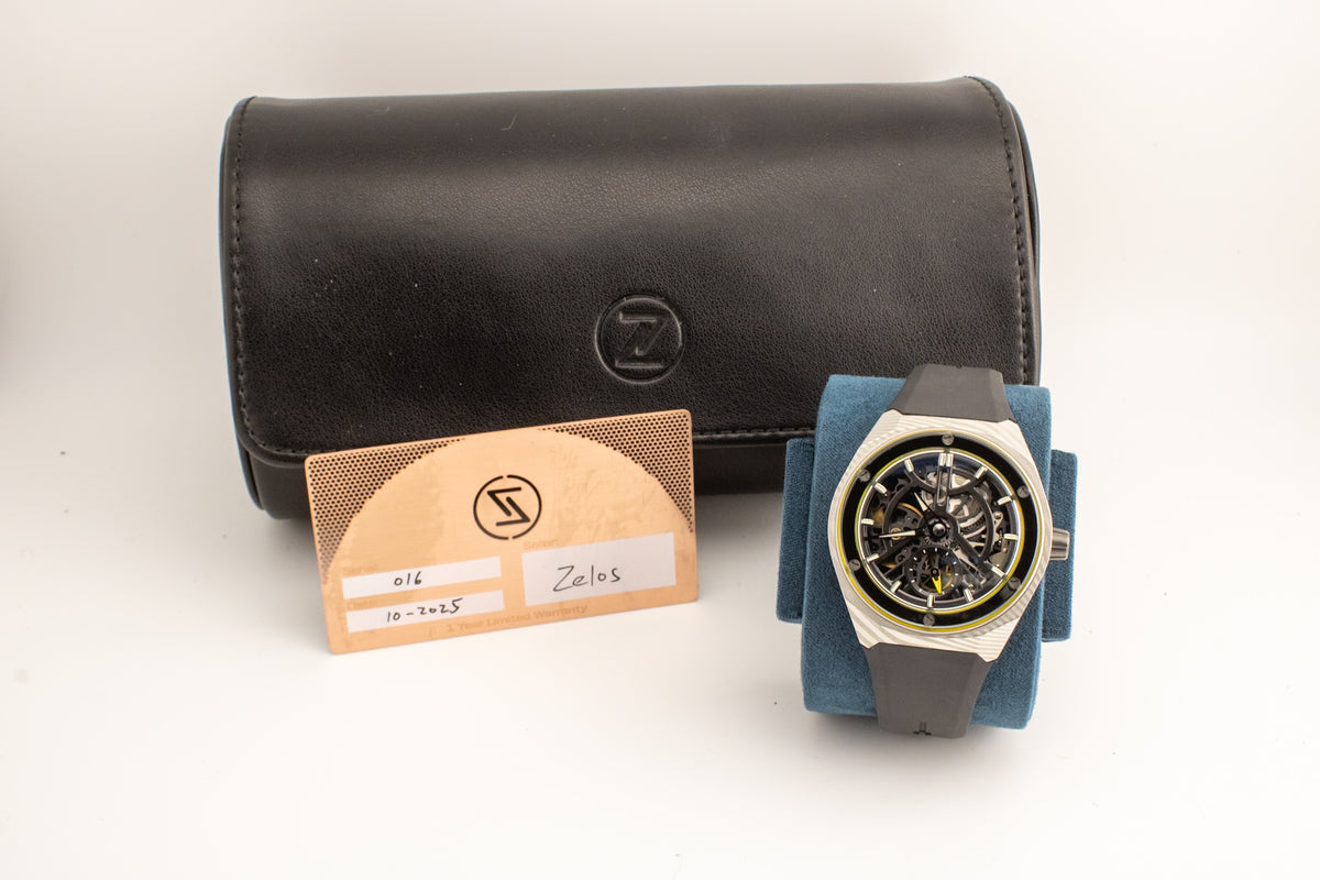 Zelos Artemis “Damascus” Limited Edition Skeletonized Swiss Marvin 700 40mm