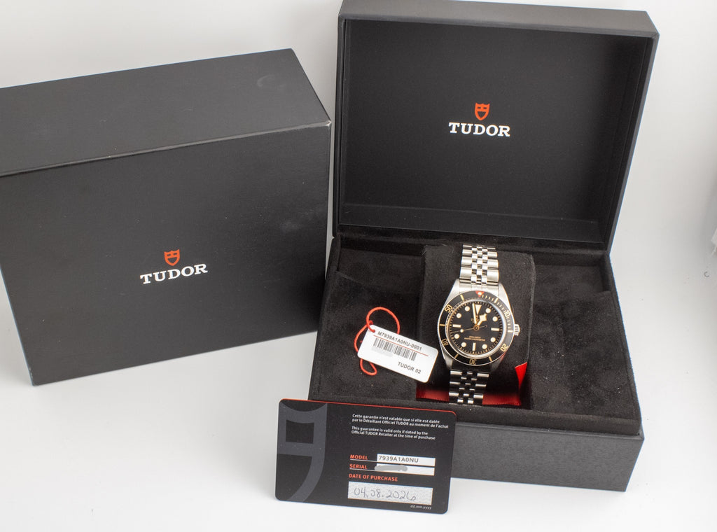 Tudor Black Bay 58 7939A1A0NU Black Dial Five-Link Bracelet METAS 39mm
