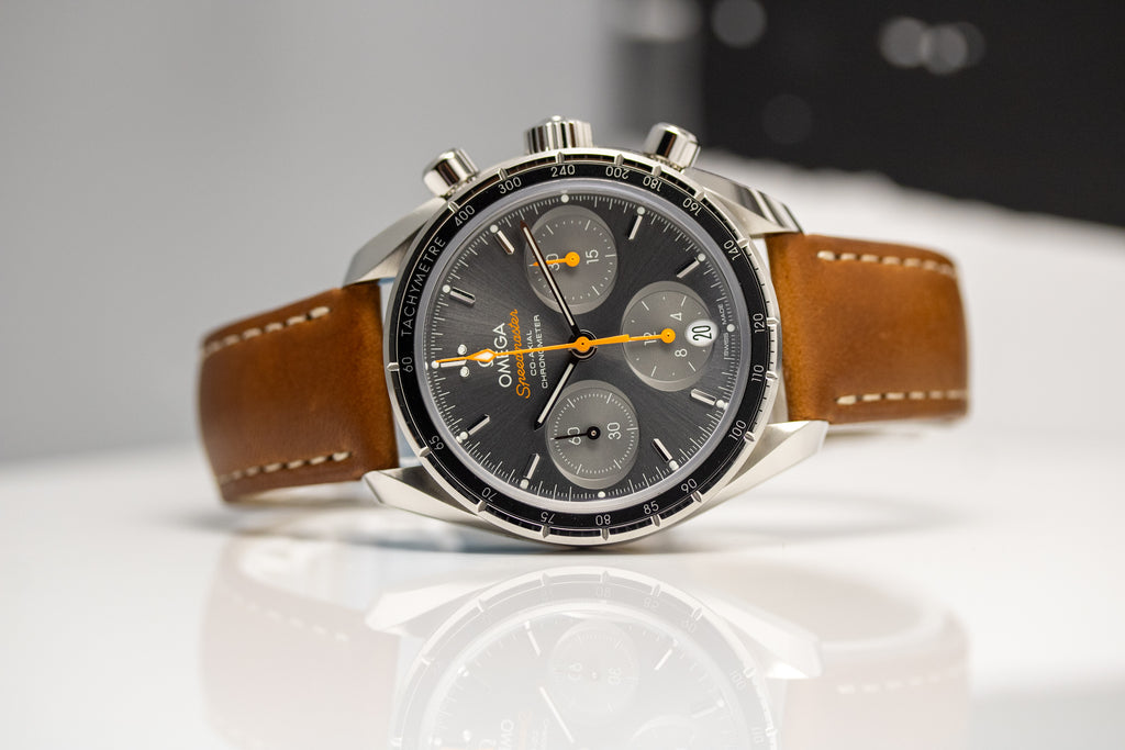 Omega Speedmaster 38 Co-Axial Chronograph 324.32.38.50.06.001 Grey Dial 38mm