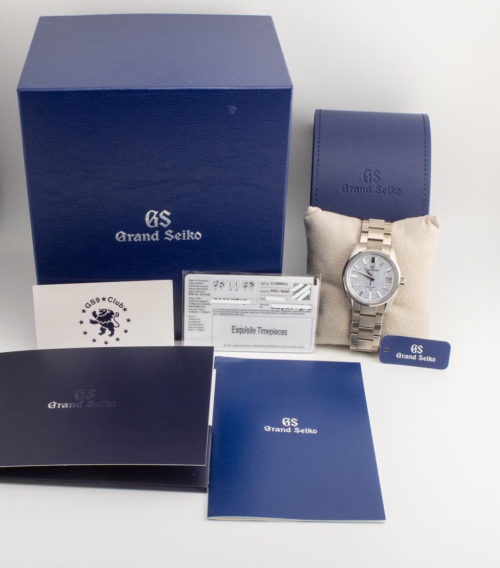 Grand Seiko SLGB003 Ice Forest Evolution 9 Spring Drive U.F.A.