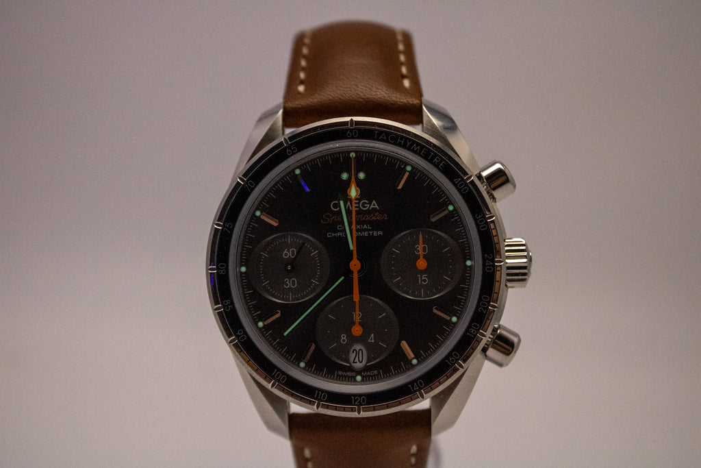 Omega Speedmaster 38 Co-Axial Chronograph 324.32.38.50.06.001 Grey Dial 38mm