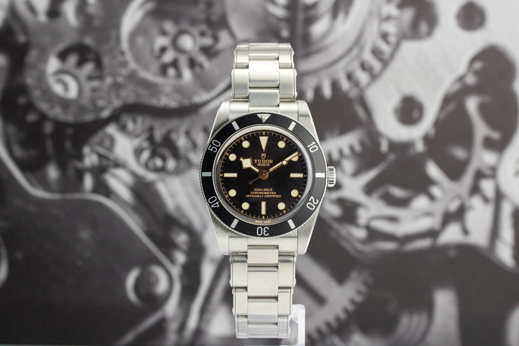 Tudor Black Bay 54 79000N Black Dial 37mm Three-Link Bracelet