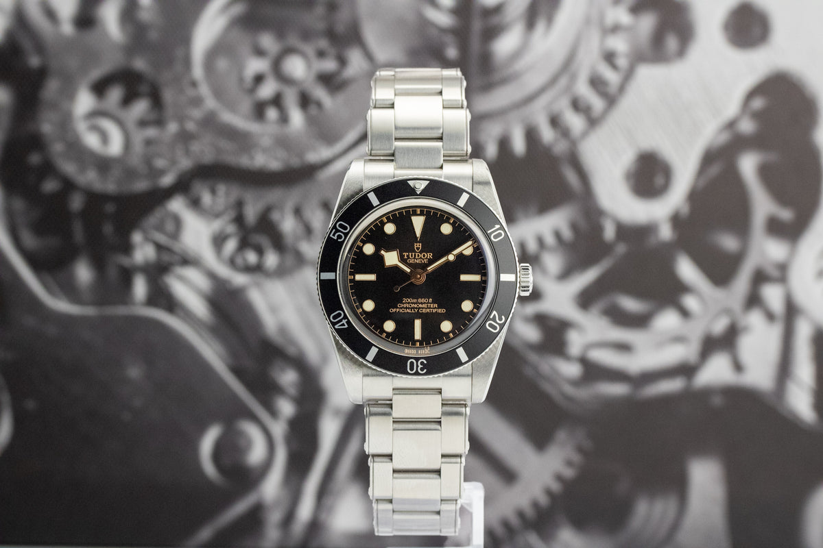 Tudor Black Bay 54 79000N Black Dial 37mm Three-Link Bracelet