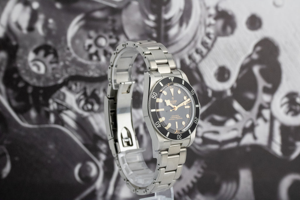 Tudor Black Bay 54 79000N Black Dial 37mm Three-Link Bracelet