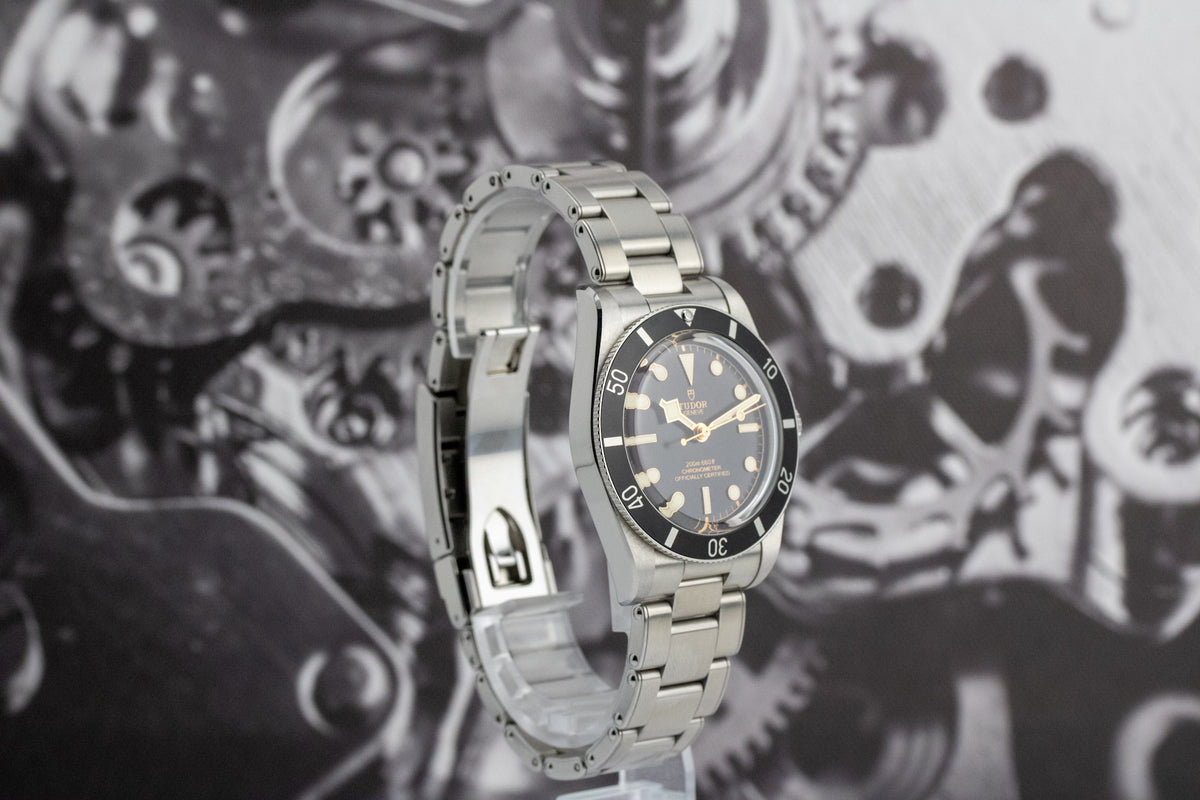Tudor Black Bay 54 79000N Black Dial 37mm Three-Link Bracelet