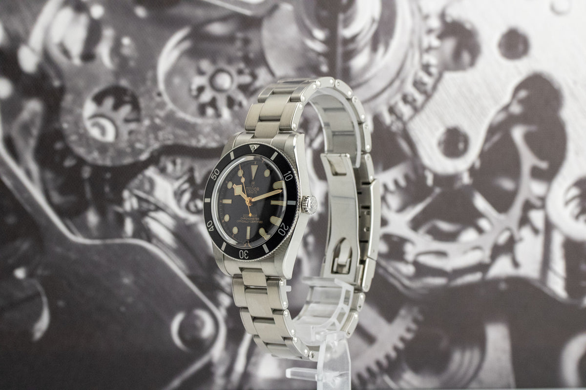 Tudor Black Bay 54 79000N Black Dial 37mm Three-Link Bracelet