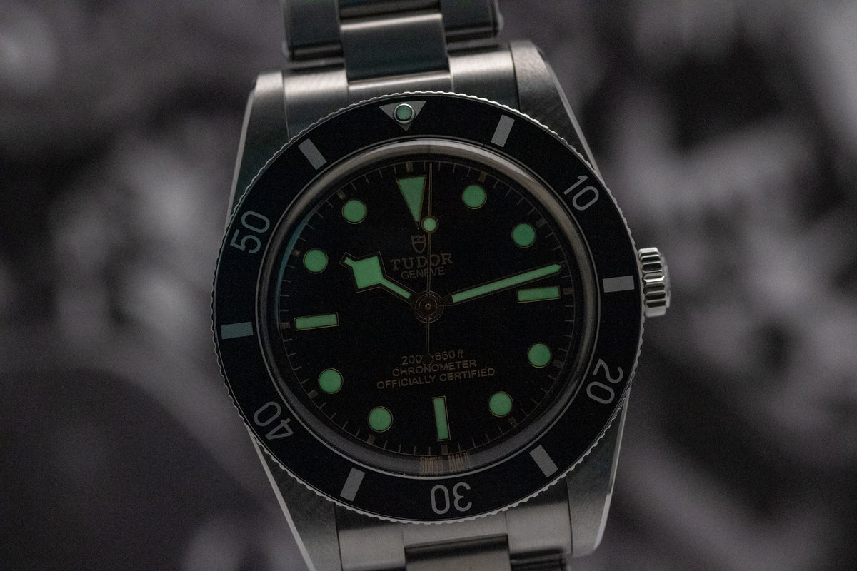 Tudor Black Bay 54 79000N Black Dial 37mm Three-Link Bracelet
