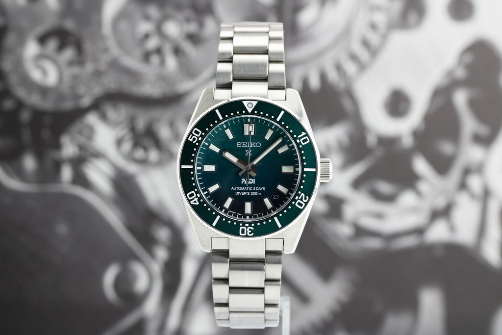 Seiko Prospex SPB501J1 1965 Heritage Diver PADI Special Edition Green Dial 40mm