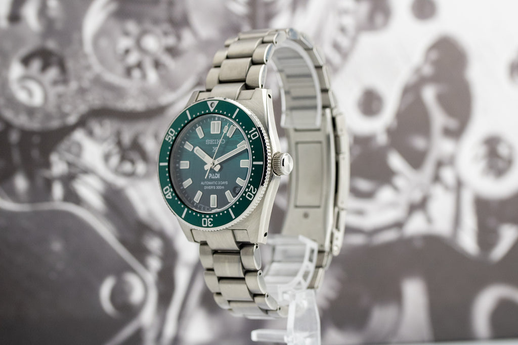 Seiko Prospex SPB501J1 1965 Heritage Diver PADI Special Edition Green Dial 40mm