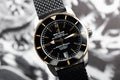 Breitling Superocean Heritage II B20 Automatic 42 UB2010 Black Dial Two-Tone