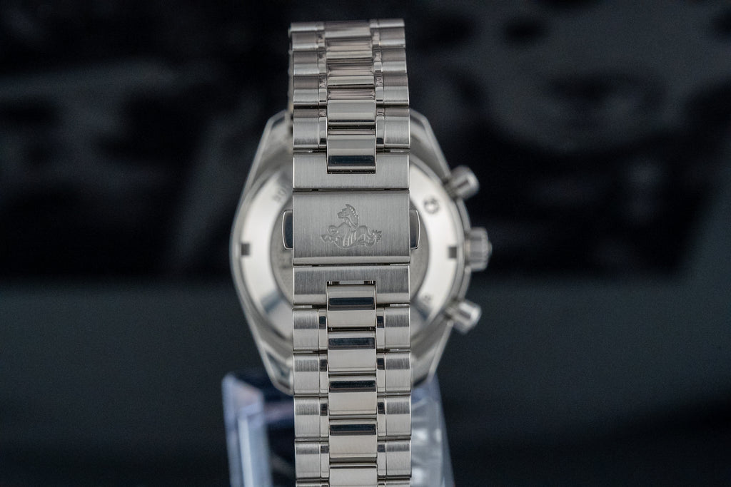 Omega Speedmaster Date 38 324.30.38.40.06.001 Grey Dial Automatic Chronograph Steel Bracelet