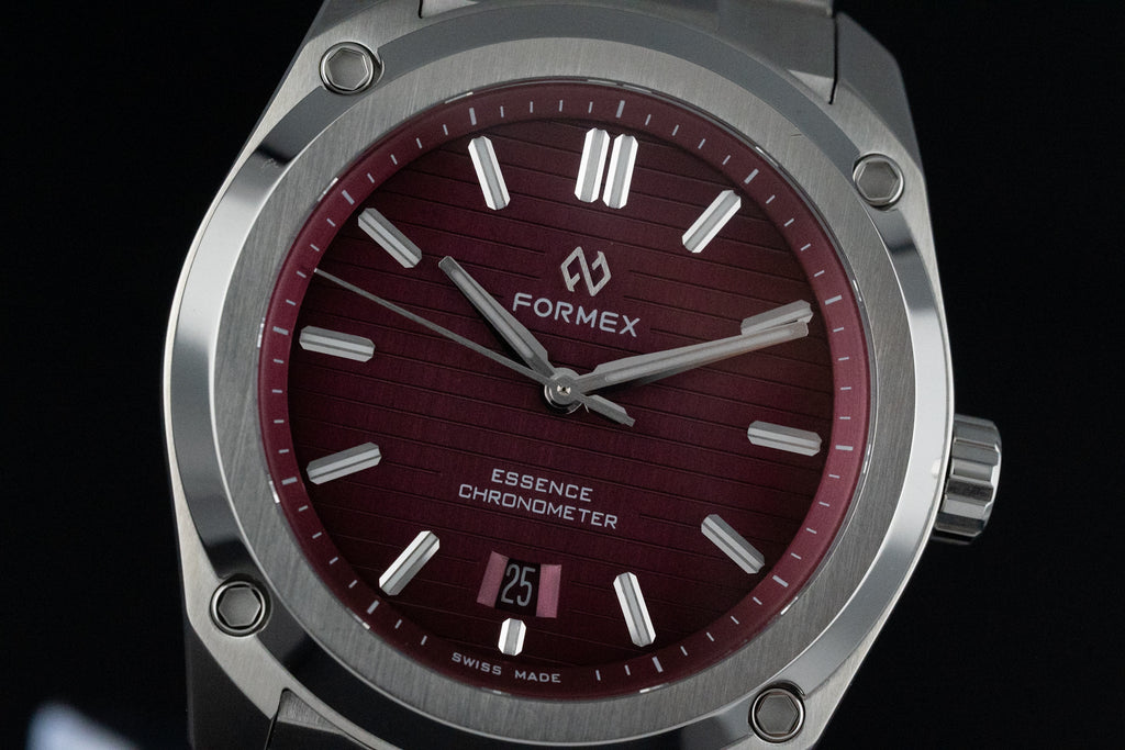 2026 Formex Essence FortyOne Gamaret Burgundy Dial 41mm Automatic COSC Chronometer