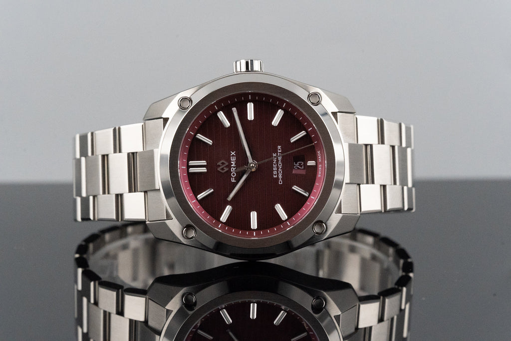 2026 Formex Essence FortyOne Gamaret Burgundy Dial 41mm Automatic COSC Chronometer