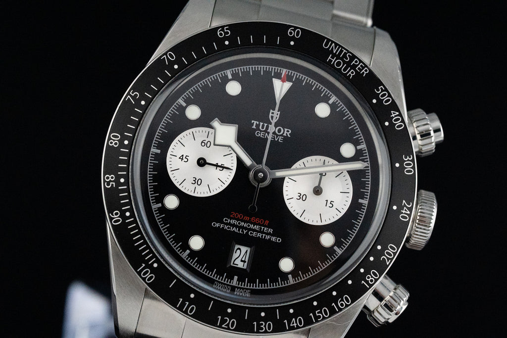 Tudor Black Bay Chronograph 79360N Reverse Panda 41mm 3-Link Bracelet