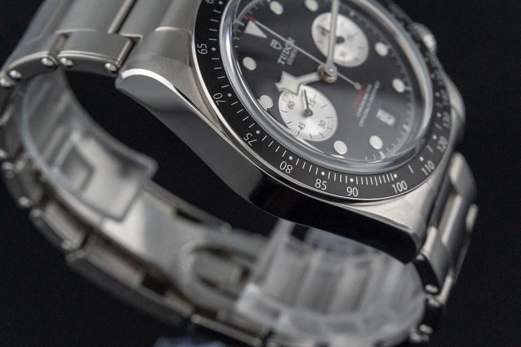 Tudor Black Bay Chronograph 79360N Reverse Panda 41mm 3-Link Bracelet