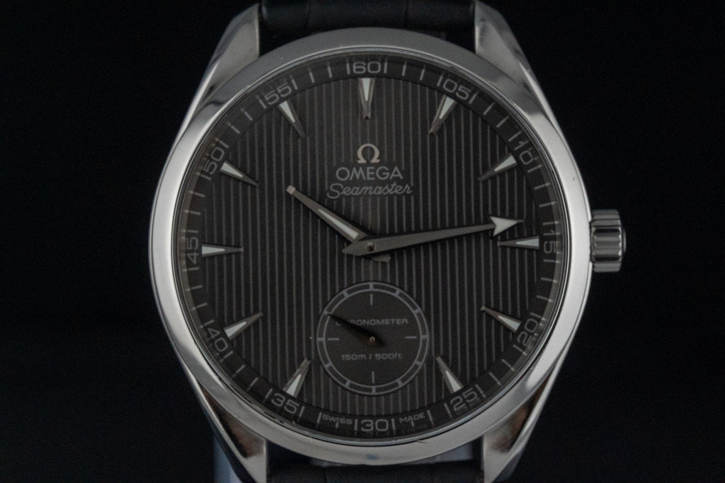 2013 Omega Seamaster Aqua Terra XXL 231.13.49.10.06.001 Grey Dial 49.2mm Manual Wind