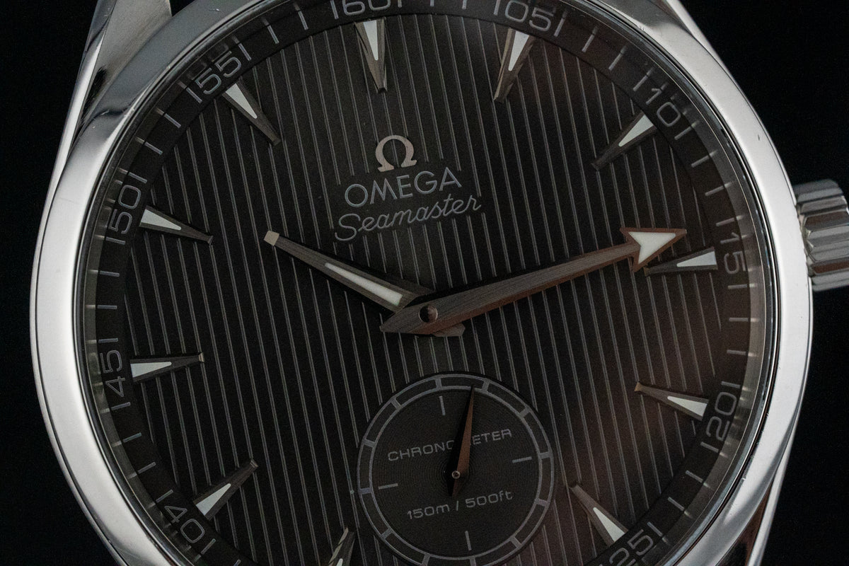 2013 Omega Seamaster Aqua Terra XXL 231.13.49.10.06.001 Grey Dial 49.2mm Manual Wind