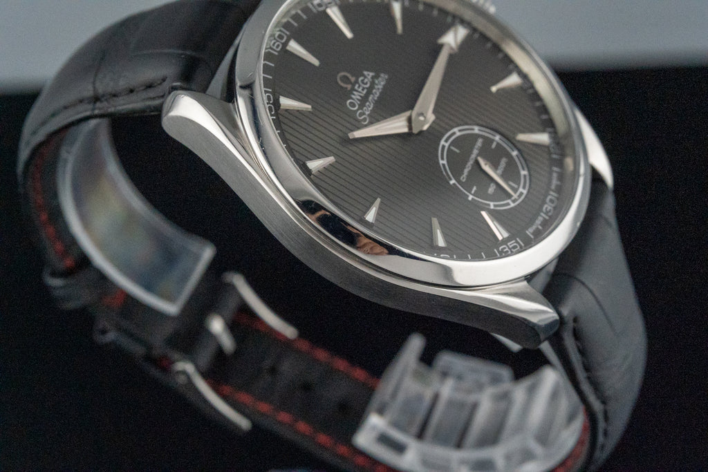 2013 Omega Seamaster Aqua Terra XXL 231.13.49.10.06.001 Grey Dial 49.2mm Manual Wind