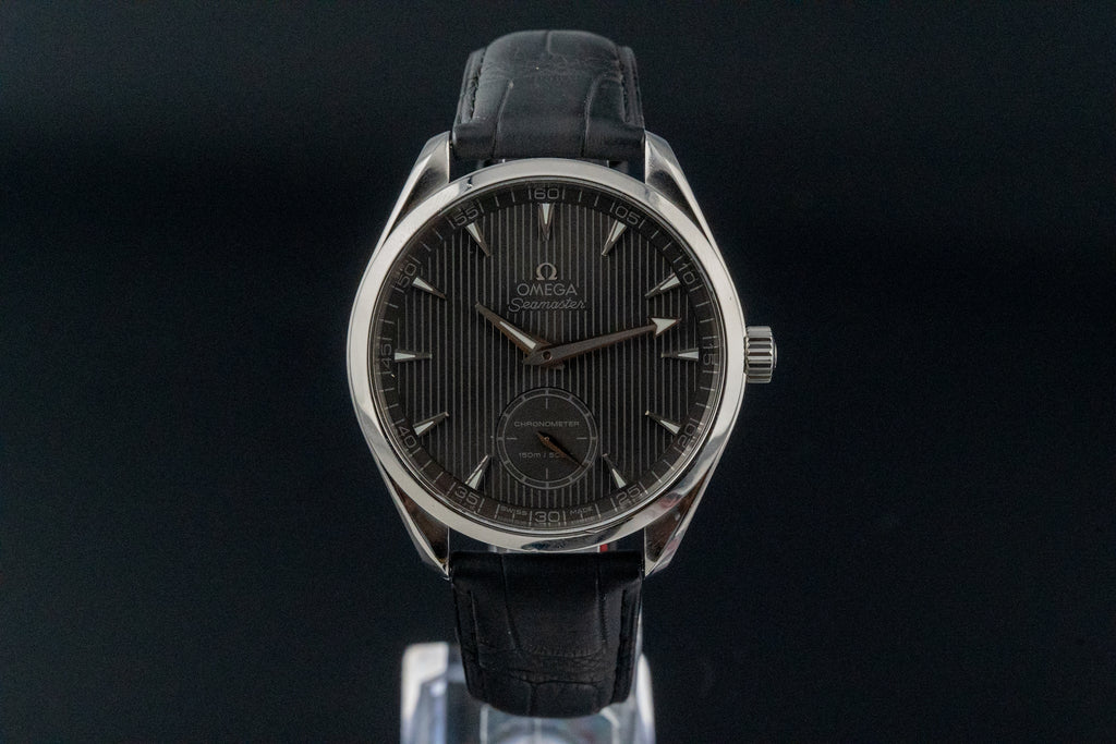 2013 Omega Seamaster Aqua Terra XXL 231.13.49.10.06.001 Grey Dial 49.2mm Manual Wind