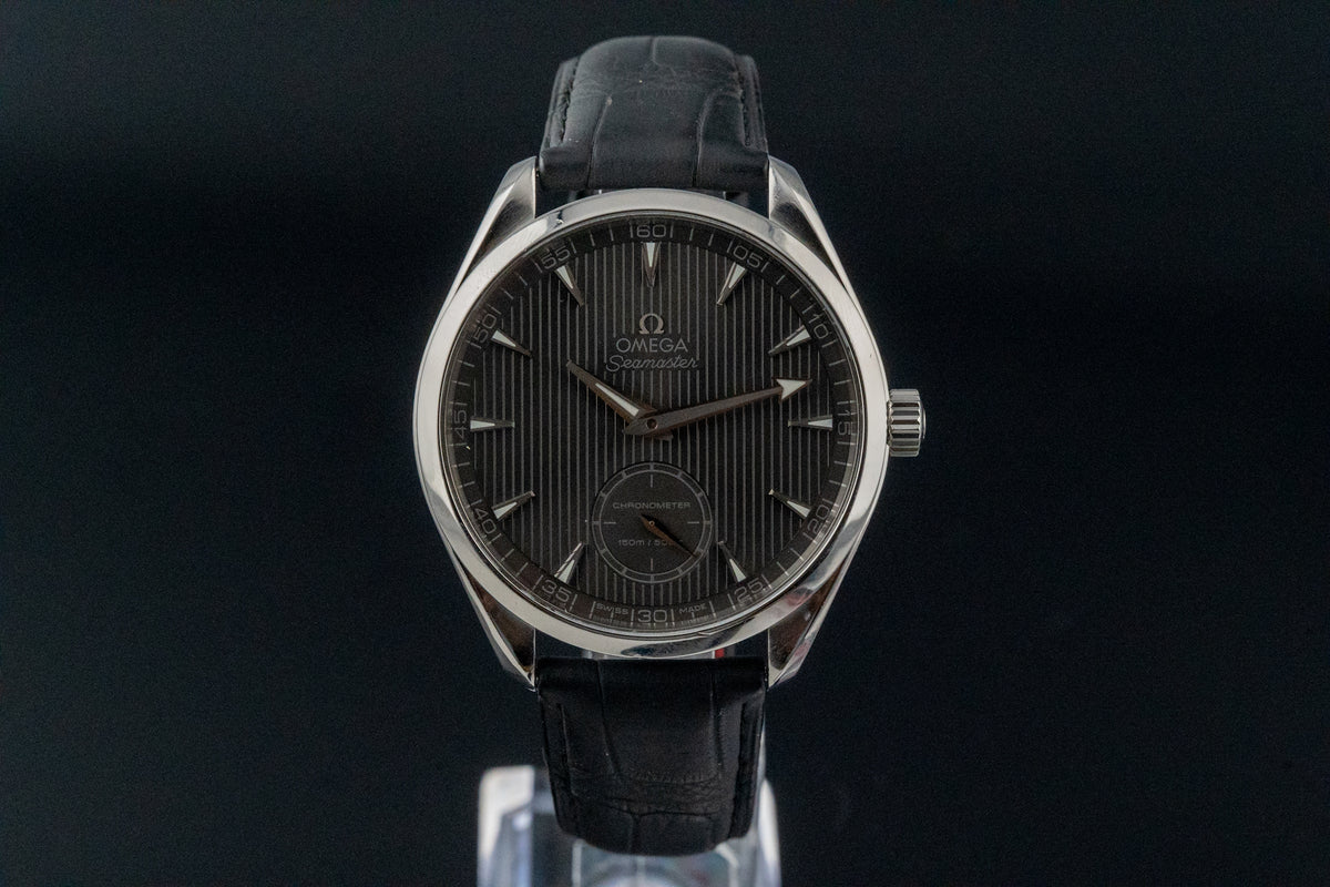 2013 Omega Seamaster Aqua Terra XXL 231.13.49.10.06.001 Grey Dial 49.2mm Manual Wind