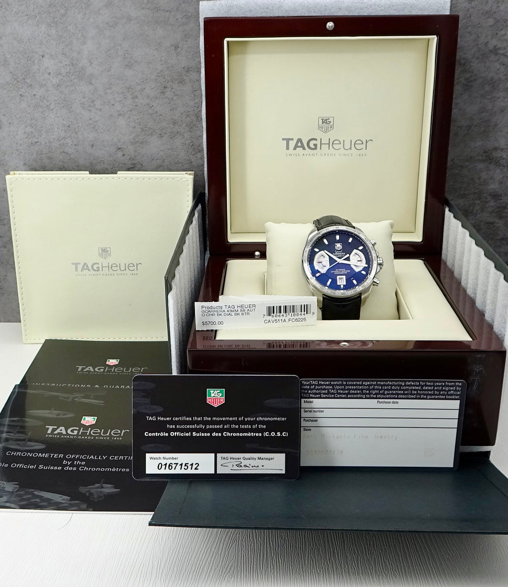 TAG Heuer Grand Carrera Calibre 17 – Full Set