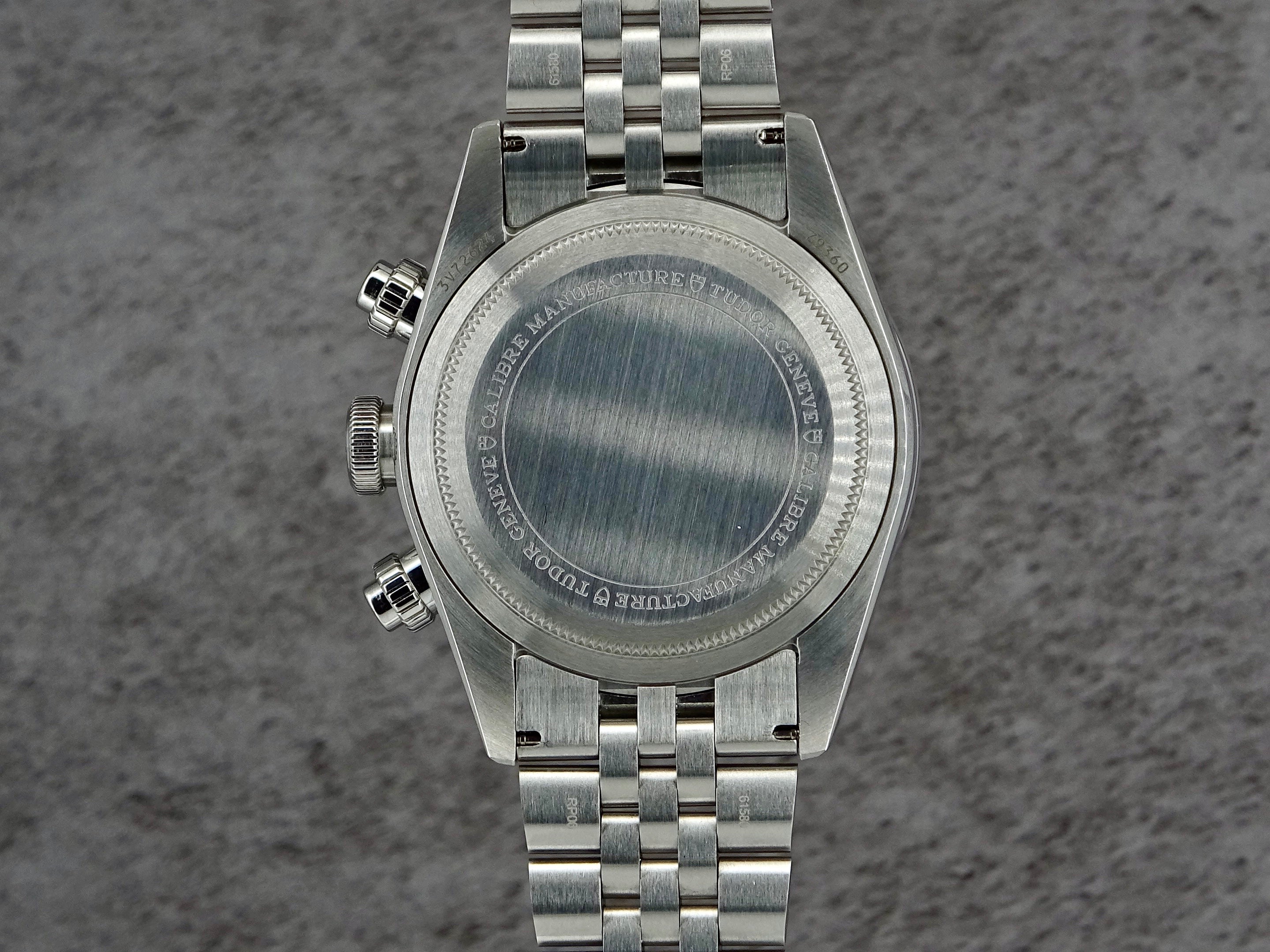 2023 Tudor Black Bay Chronograph 79360N White Dial – 5-Link T-Fit Bracelet – Full Set