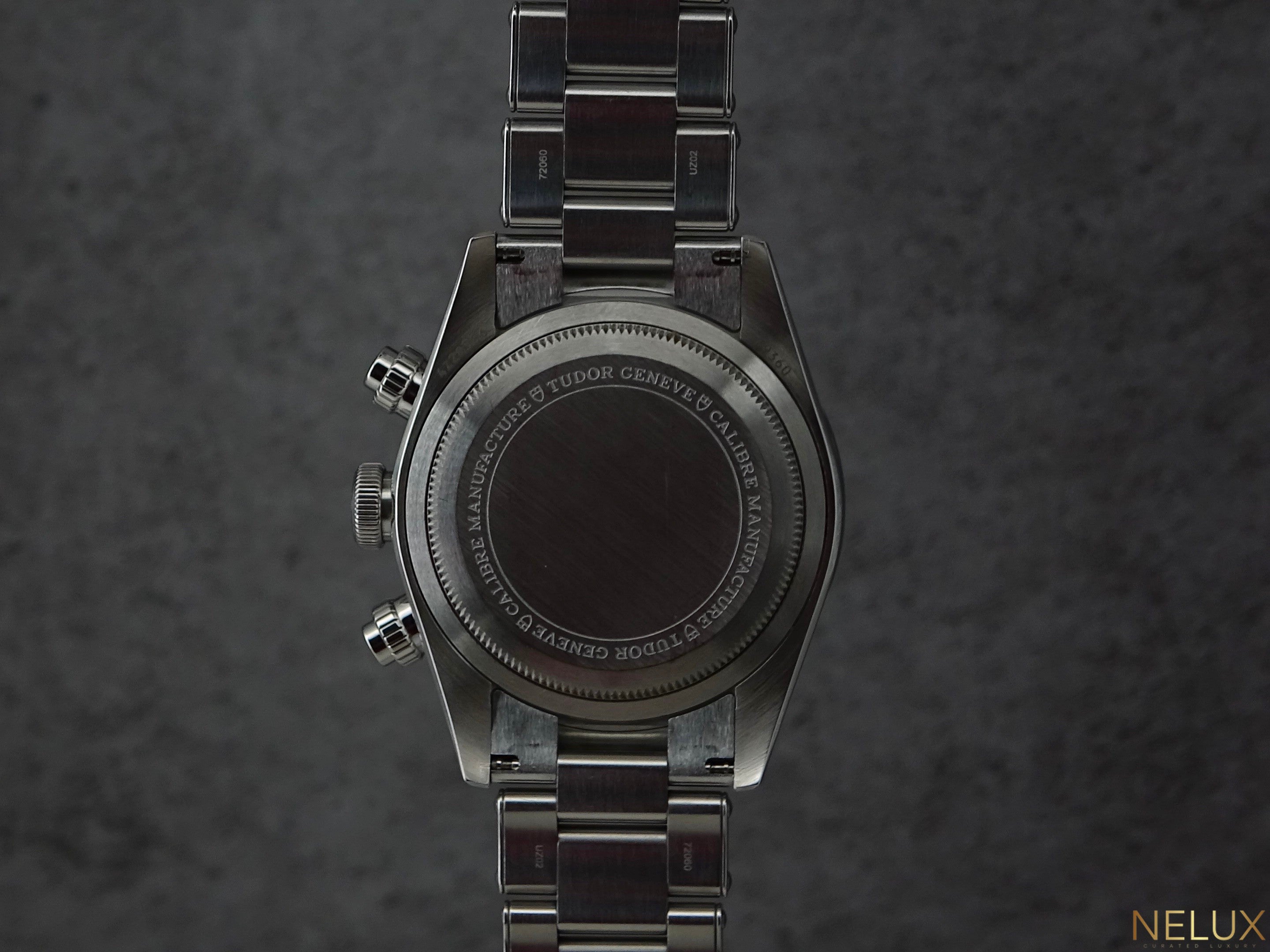 Tudor Black Bay Chronograph 79360N – White Dial “Panda” + OEM Tudor Rubber Strap