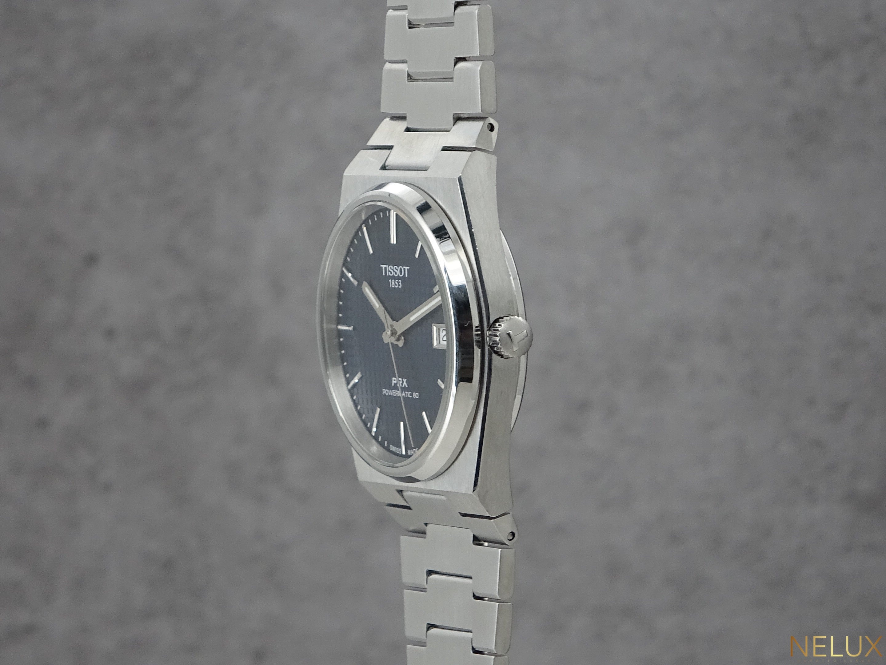 2022 Tissot PRX Powermatic 80 – Blue Dial – Full Set