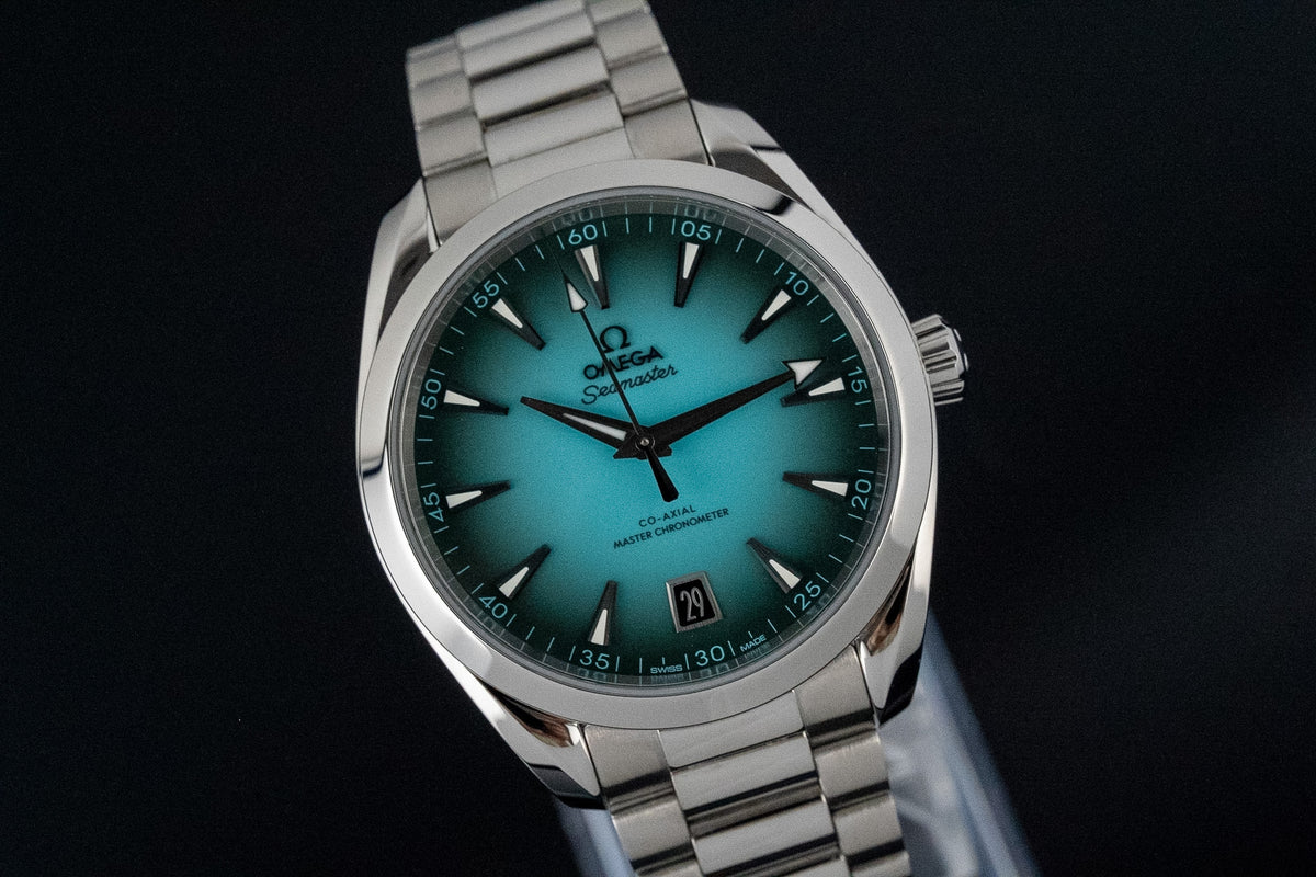 Omega Seamaster Aqua Terra 150M 41mm 220.10.41.21.03.006 Turquoise Dial