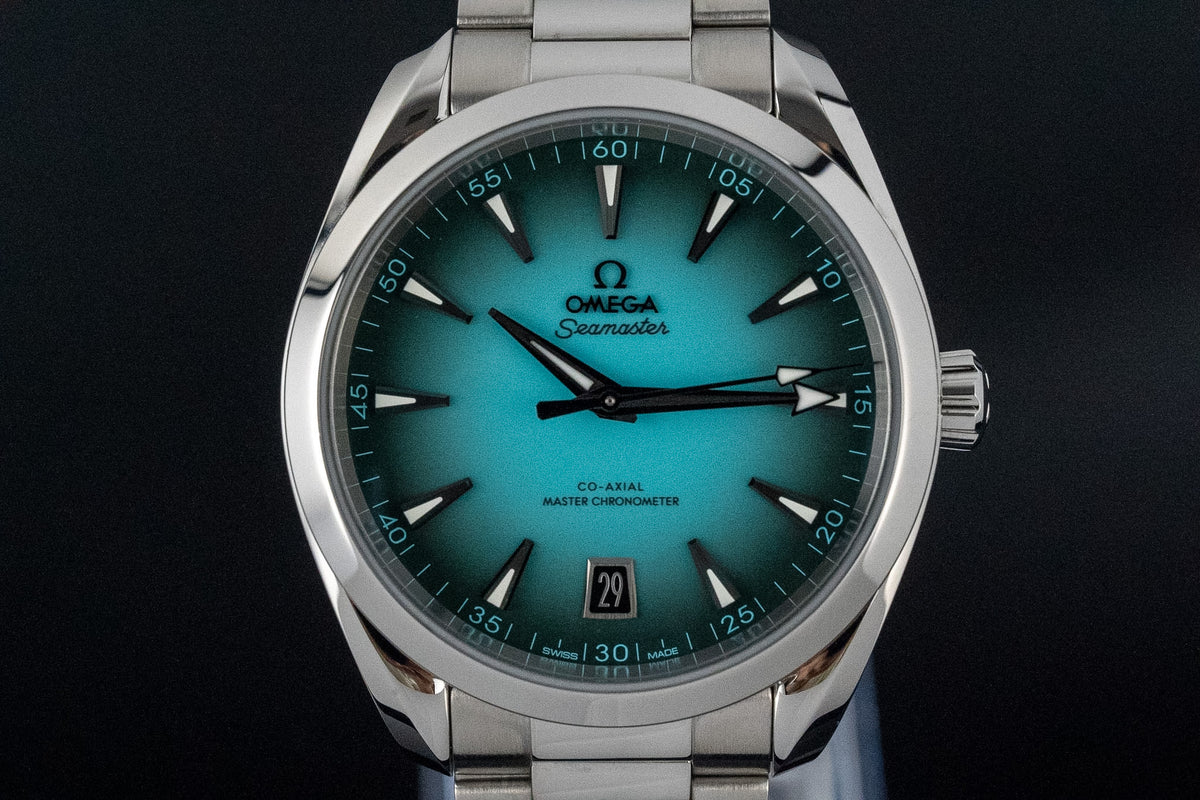 Omega Seamaster Aqua Terra 150M 41mm 220.10.41.21.03.006 Turquoise Dial