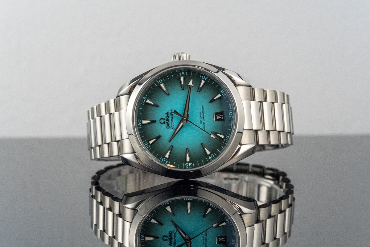 Omega Seamaster Aqua Terra 150M 41mm 220.10.41.21.03.006 Turquoise Dial