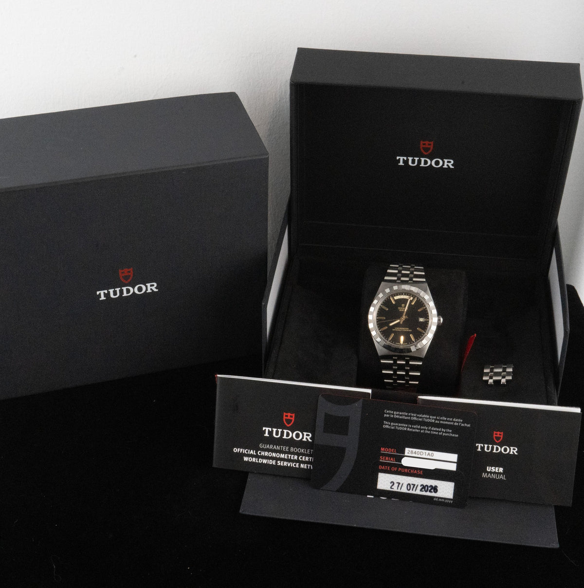 2026 Tudor Royal 40 M2840D1A0-0001 Black Dial MT5633 T-Fit Bracelet