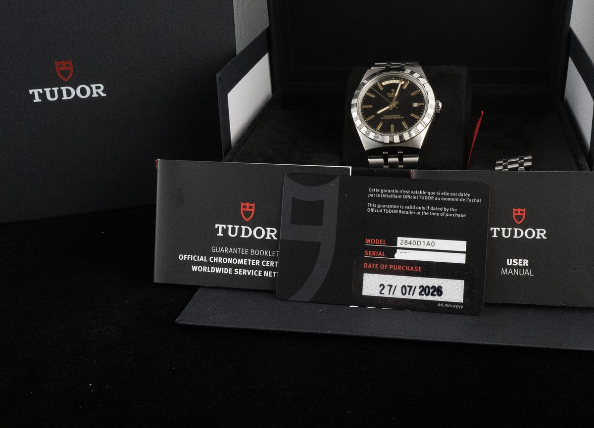 2026 Tudor Royal 40 M2840D1A0-0001 Black Dial MT5633 T-Fit Bracelet