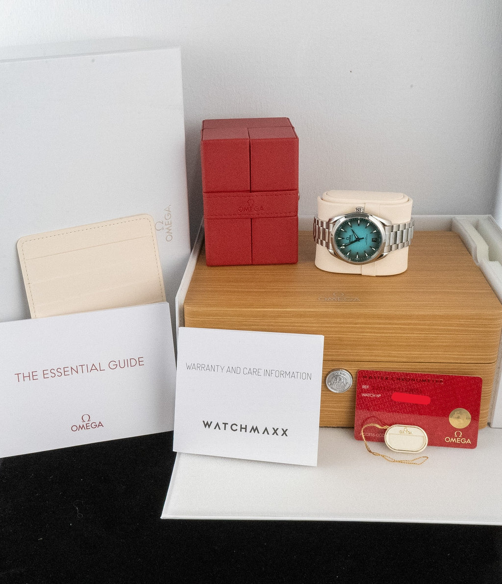 Omega Seamaster Aqua Terra 150M 41mm 220.10.41.21.03.006 Turquoise Dial