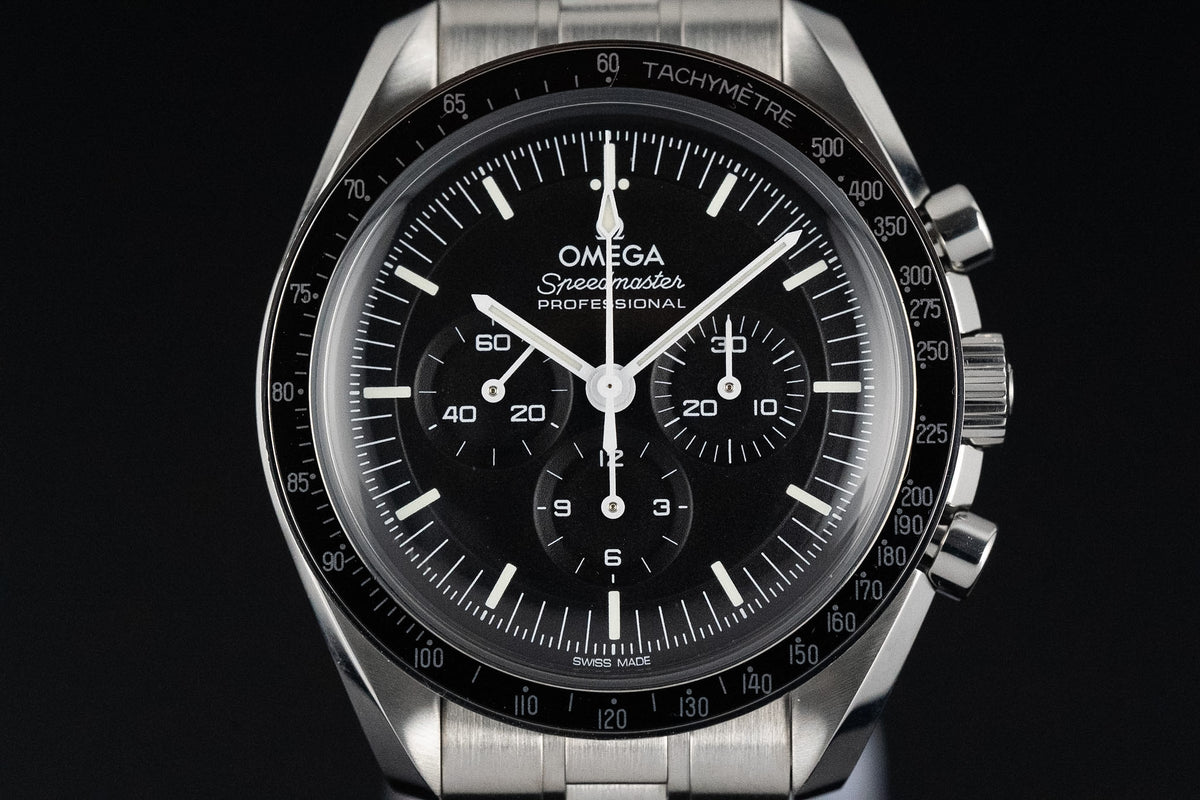 Omega Speedmaster Professional Moonwatch 310.30.42.50.01.001 Hesalite Full Set