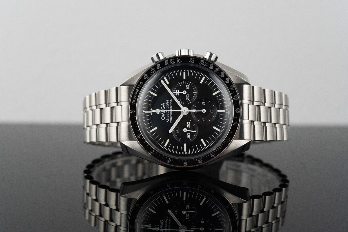 Omega Speedmaster Professional Moonwatch 310.30.42.50.01.001 Hesalite Full Set