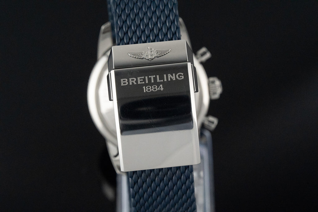 Breitling SuperOcean Heritage Chronograph 44 A13313 Blue Dial Rubber Full Set
