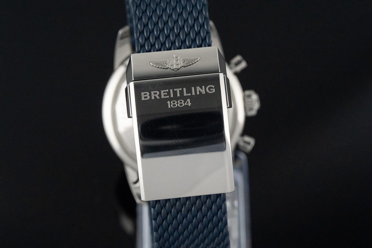 Breitling SuperOcean Heritage Chronograph 44 A13313 Blue Dial Rubber Full Set