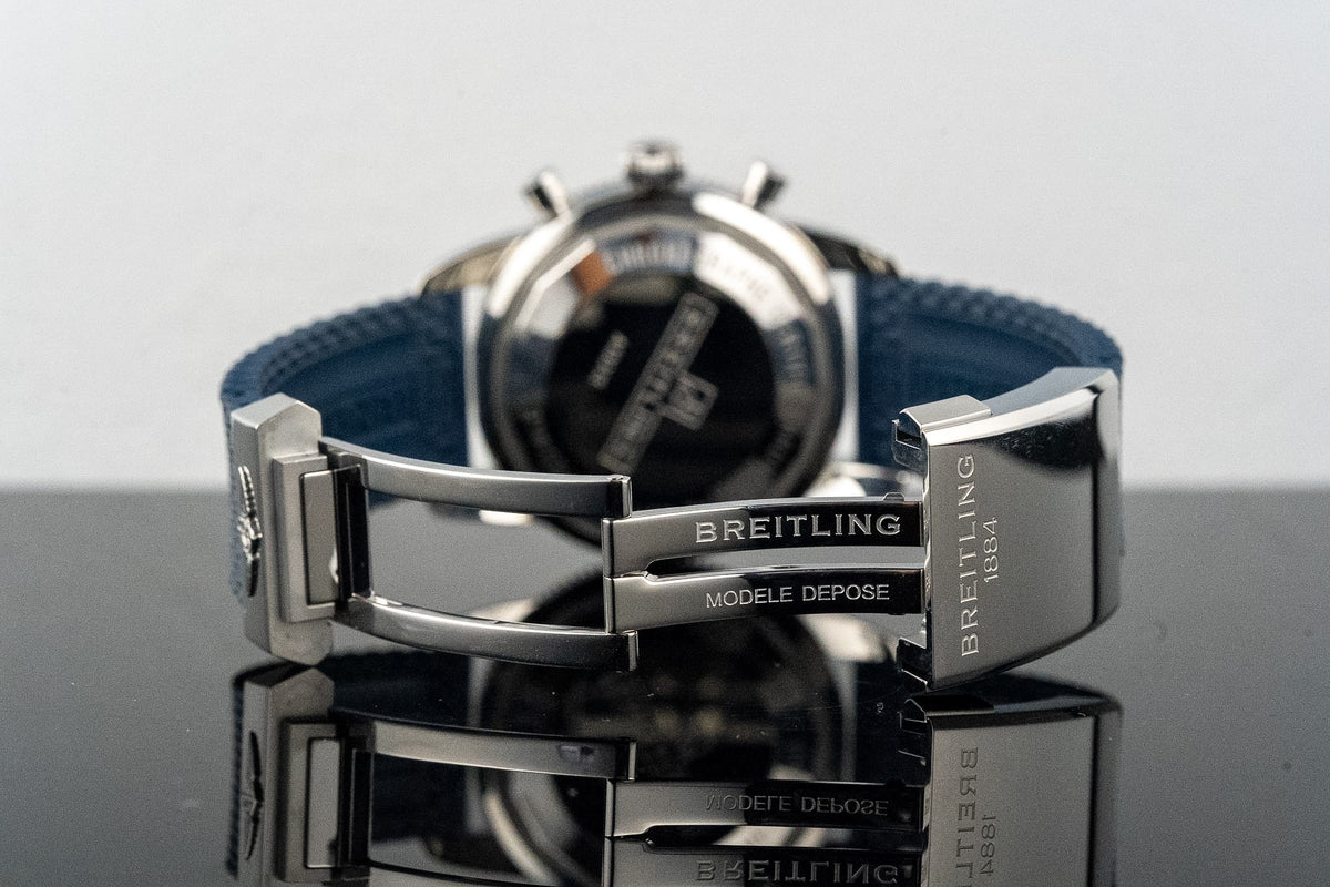 Breitling SuperOcean Heritage Chronograph 44 A13313 Blue Dial Rubber Full Set