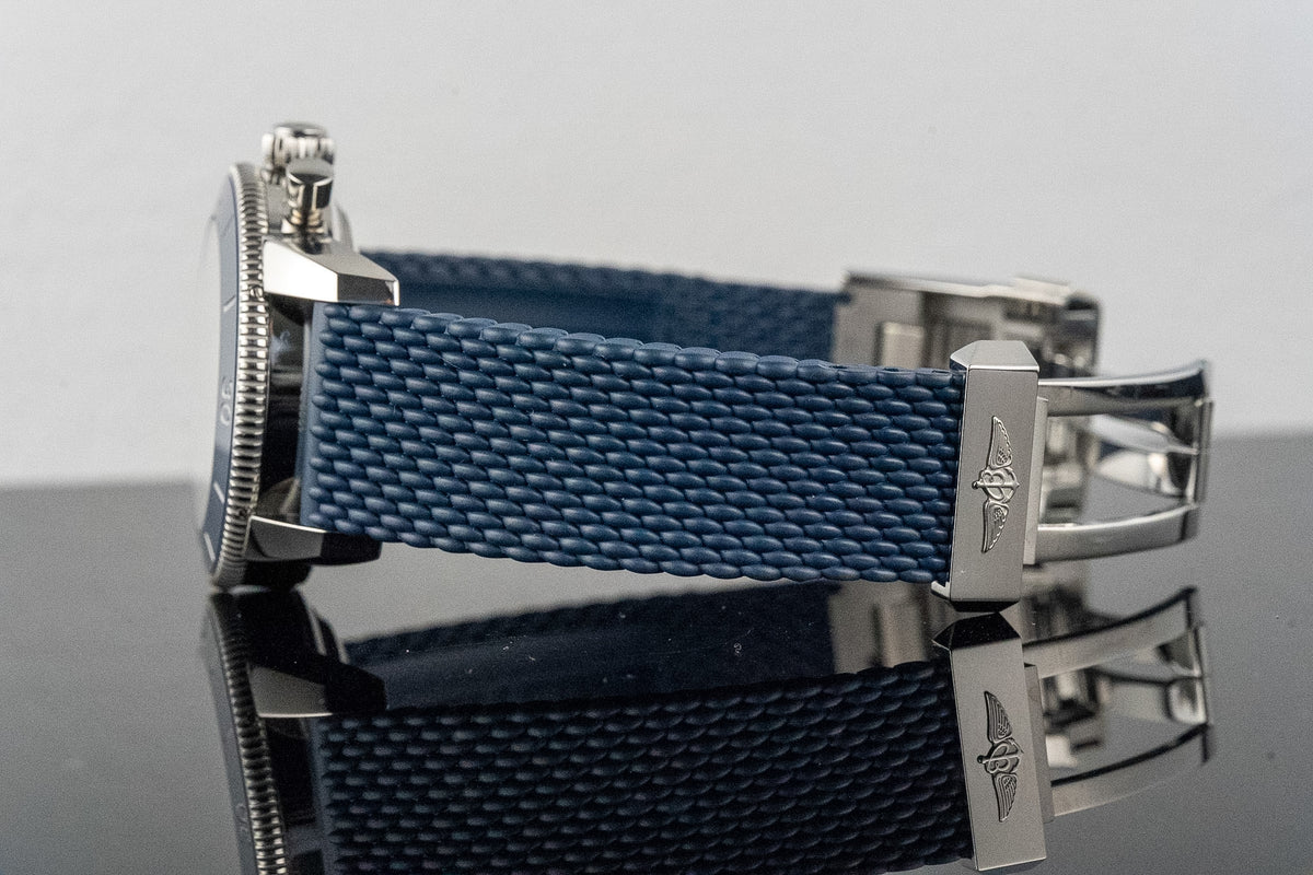 Breitling SuperOcean Heritage Chronograph 44 A13313 Blue Dial Rubber Full Set
