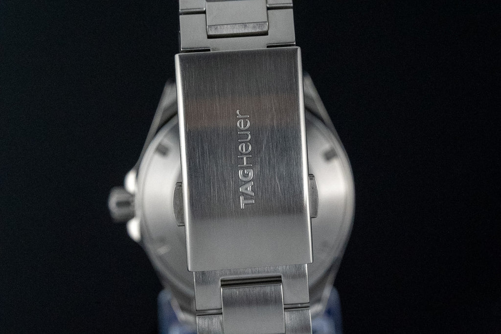 TAG Heuer Aquaracer WBD2111 White Dial Orange Seconds Automatic Full Set